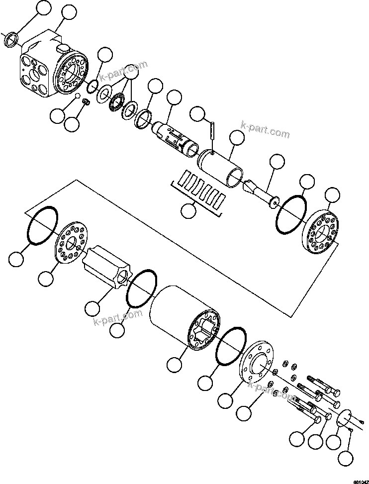 Komatsu parts book diagram for AFE78-BB 930E-5 S/N A40173 - A40175, A40181  LOMAS BAYAS: STEERING CONTROL UNIT    PB9881