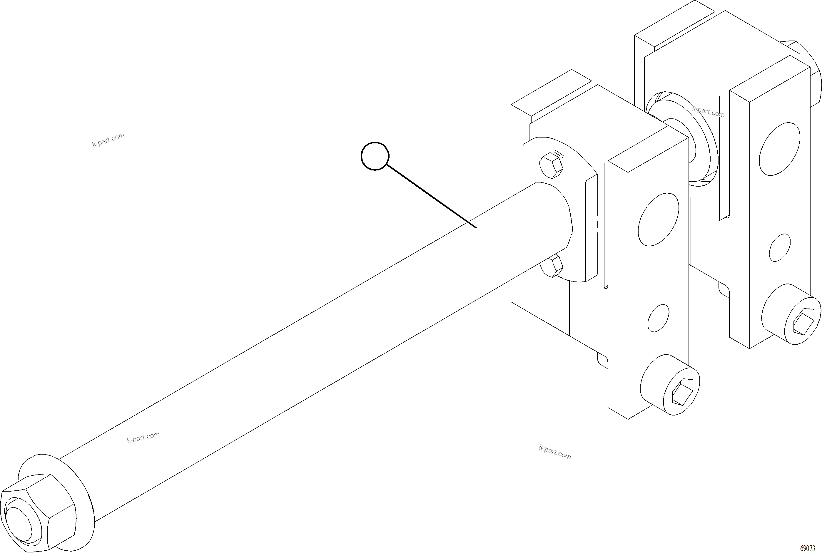 Komatsu parts book diagram for AFE78-BD 930E-5 S/N A40180  THEISS: SMART RIM TOOL