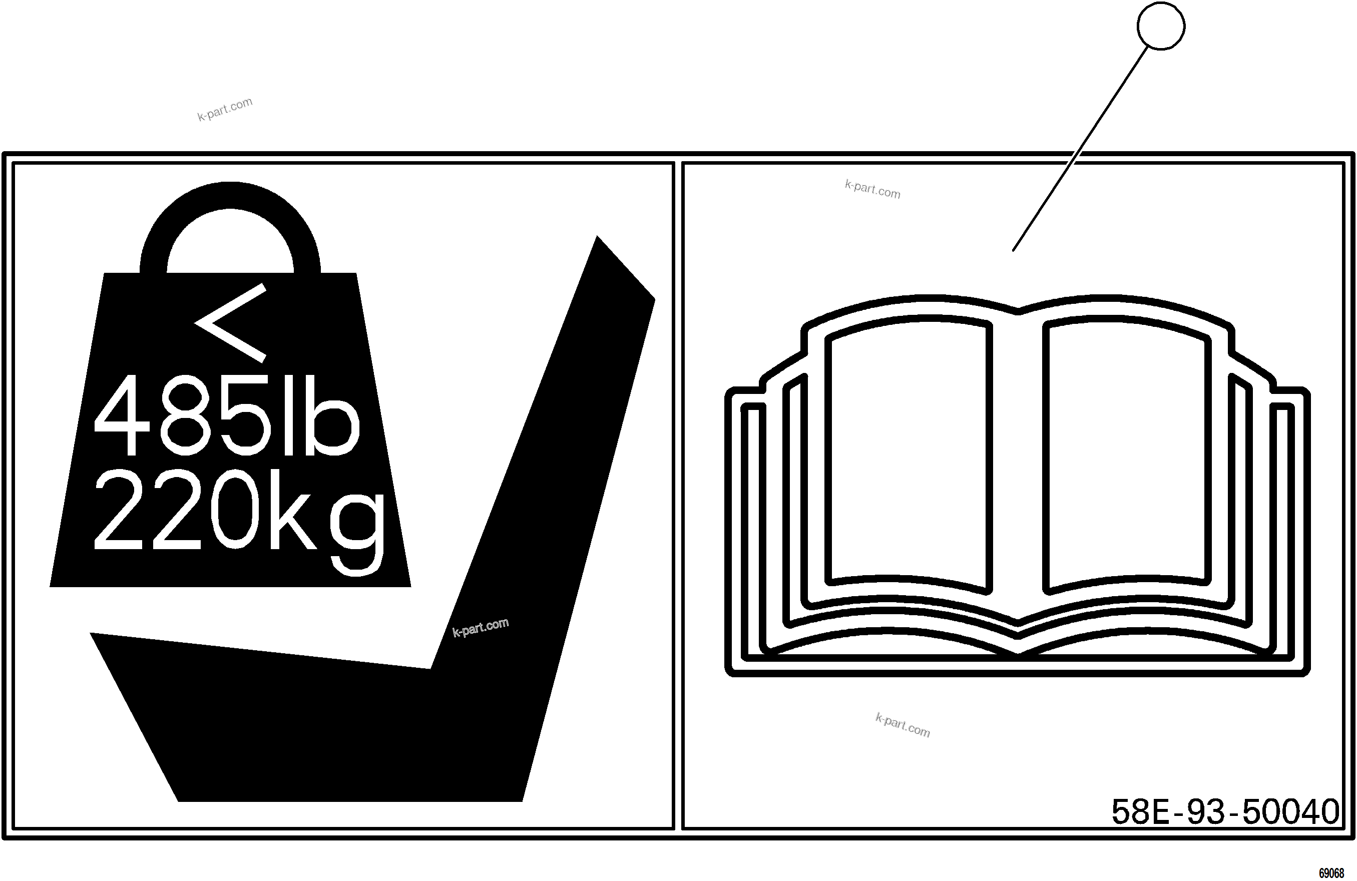 Komatsu parts book diagram for AFE78-BH 930E-5 S/N A40200  LOS PELAMBRES: SAFETY LABELS    5/8