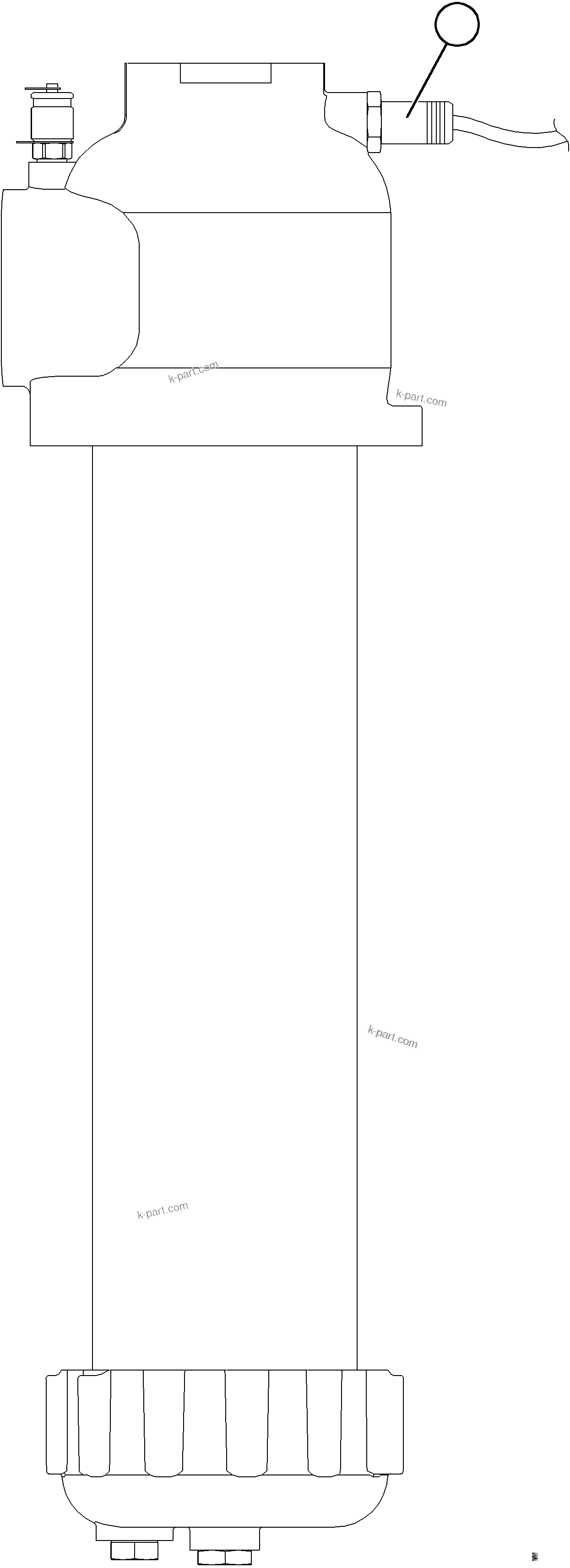 Komatsu parts book diagram for AFE78-BP 930E-5 S/N A40221 - A40224,A40230 - A40231  THIESS: HOIST FILTER PRESSURE SWITCH