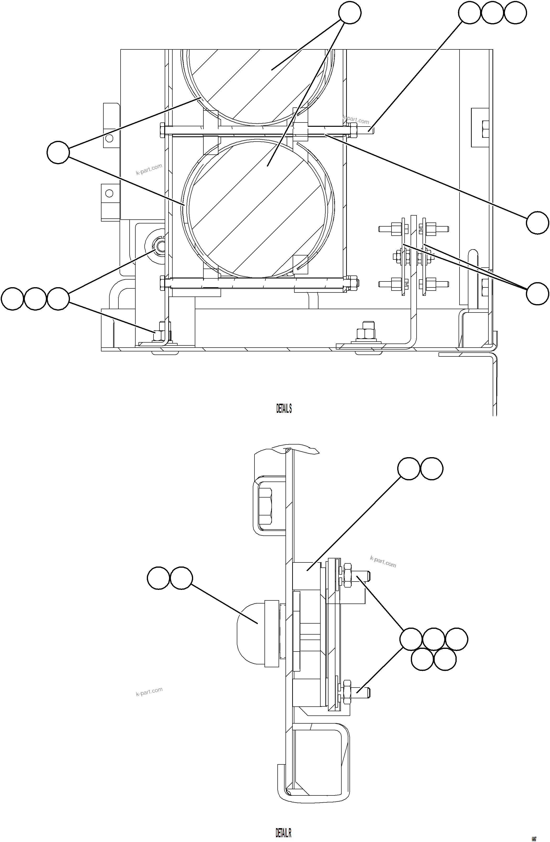 Komatsu parts book diagram for AFE78-BP 930E-5 S/N A40221 - A40224,A40230 - A40231  THIESS: CONTROL CABINET    11/13    58F-43-00402