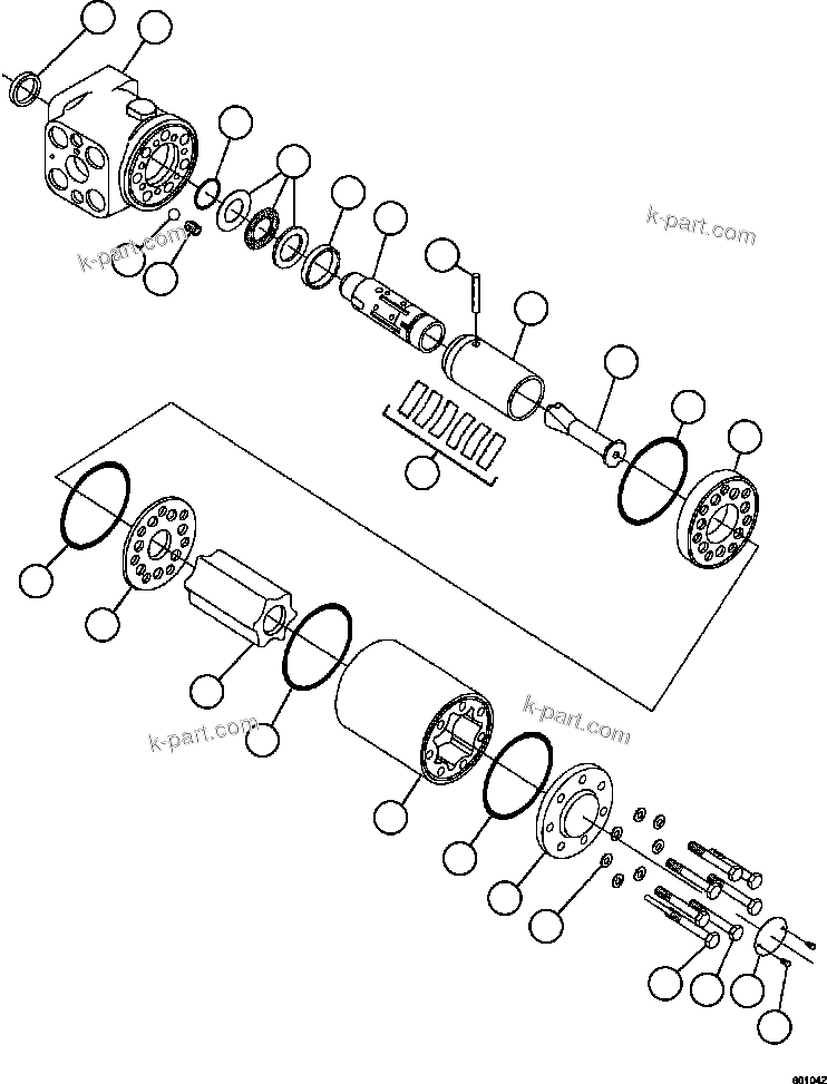 Komatsu parts book diagram for AFE78-CA 930E-5 S/N A40281  IOCC: STEERING CONTROL UNIT    PB9881
