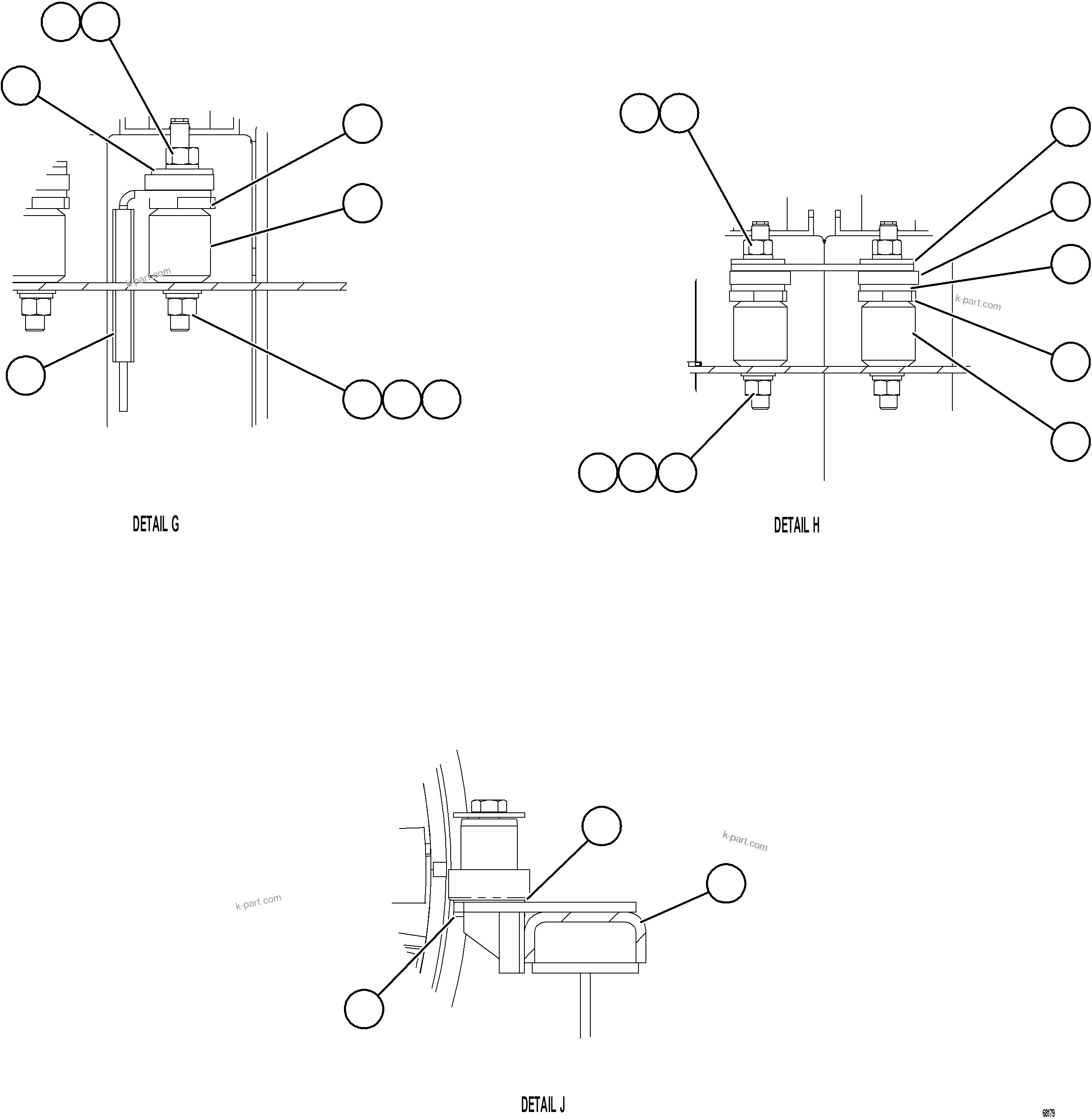 Komatsu parts book diagram for AFE78-CT 930E-5 S/N A40318 - A40321  SMS: RETARDING GRID    6/6    58F-06-03102