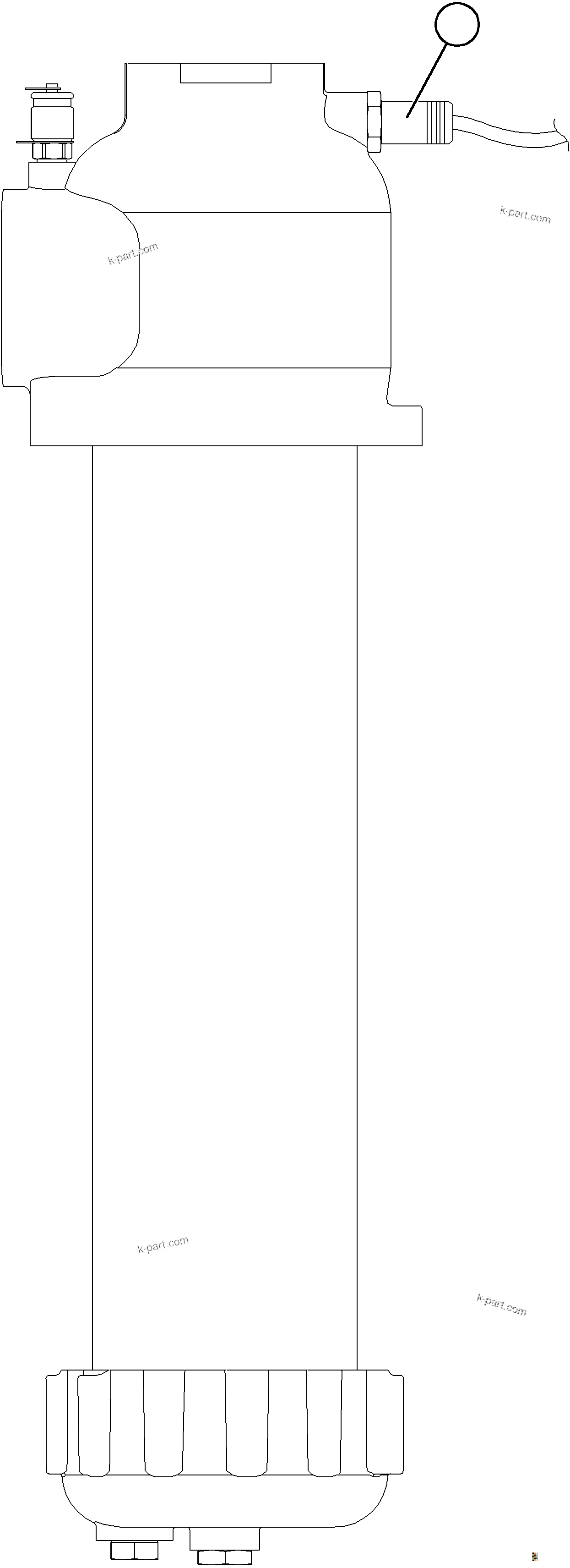 Komatsu parts book diagram for AFE78-DX 930E-5 S/N A40423 - A40425  KSA: HOIST FILTER PRESSURE SWITCHES