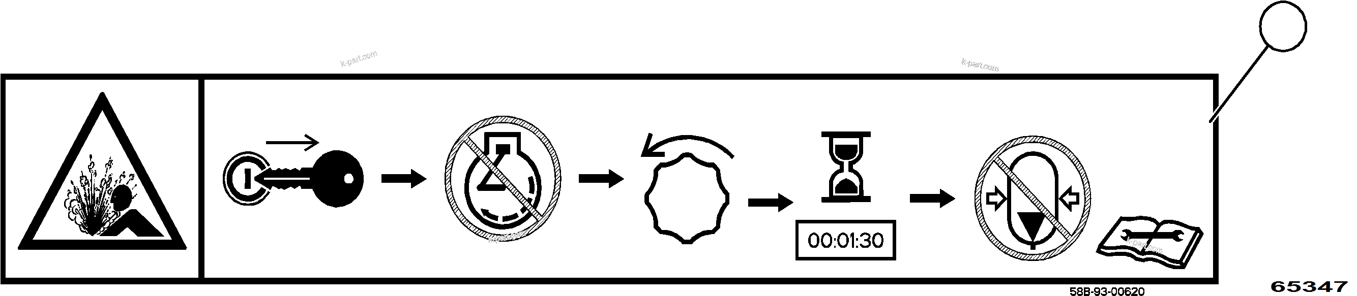 Komatsu parts book diagram for AFE78-ED 930E-5 S/N A40448 - A40450,A40460 - A40462,A40468 - A40470,A40477 - A40479,A40485 - A40487,A40492 - A40494  KW: SAFETY LABELS    6/9