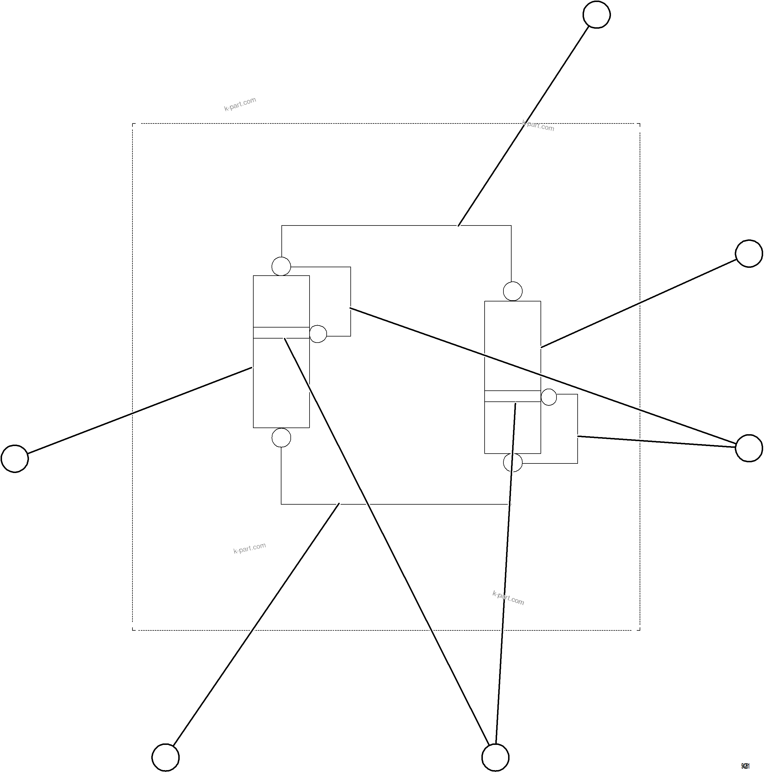 Komatsu parts book diagram for AFE78-EM 930E-5 S/N A40502 - A40505  KSA: CONTROL CABINET    13/20