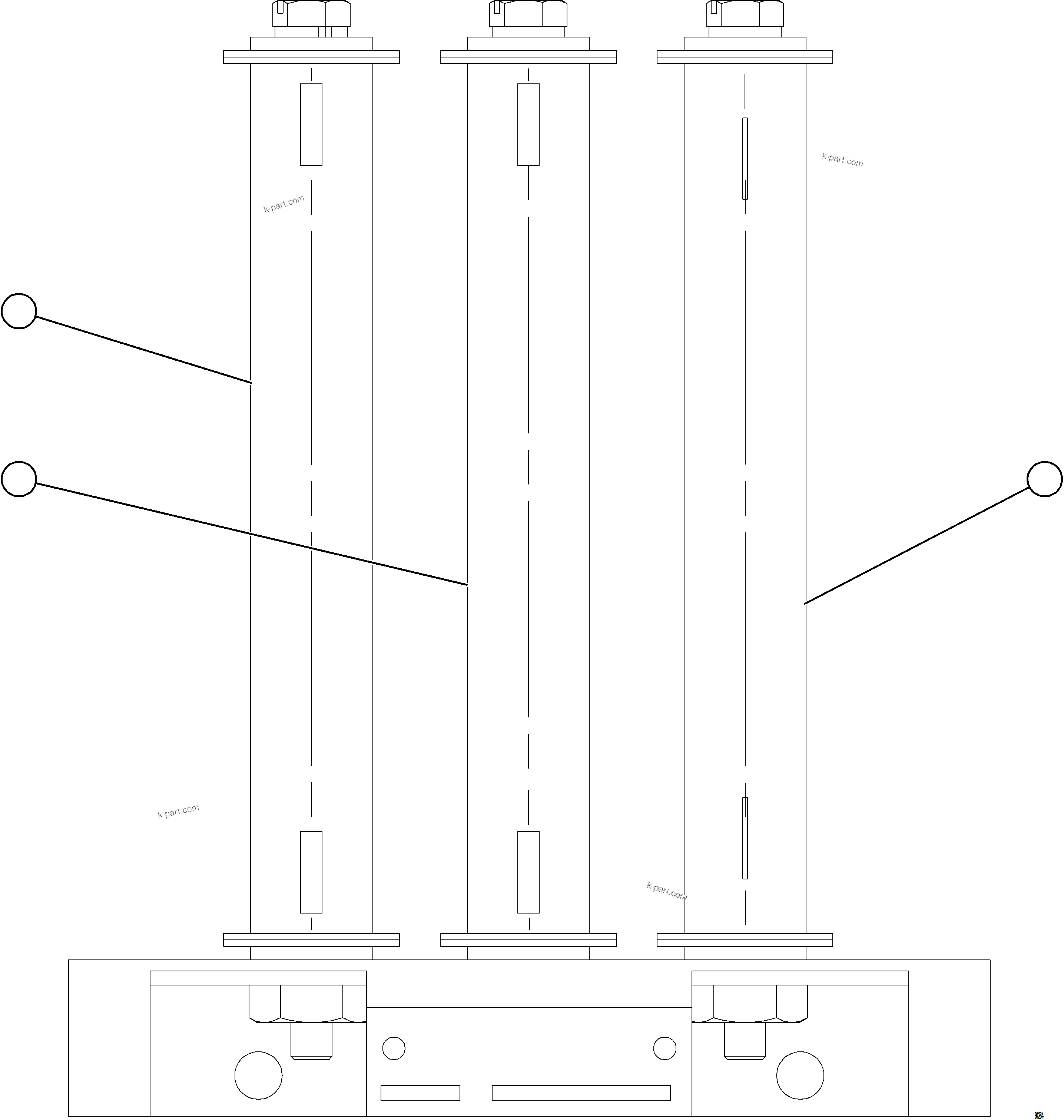 Komatsu parts book diagram for AFE78-EM 930E-5 S/N A40502 - A40505  KSA: CONTROL CABINET    16/20