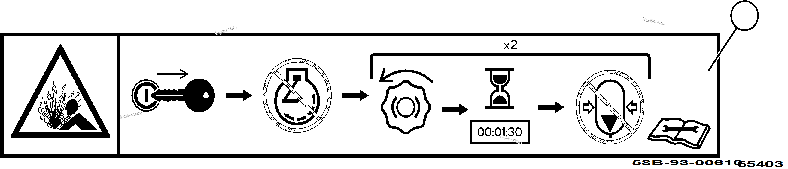 Komatsu parts book diagram for AFE78-EM 930E-5 S/N A40502 - A40505  KSA: SAFETY LABELS    8/8