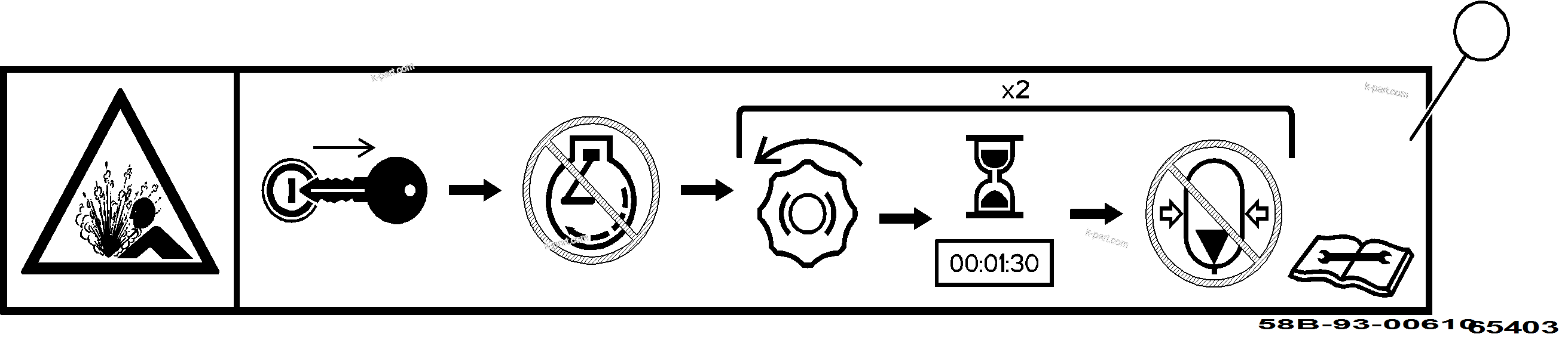 Komatsu parts book diagram for AFE78-EZ 930E-5 S/N A40612,A40614 - A40618  KCH: SAFETY LABELS    9/9