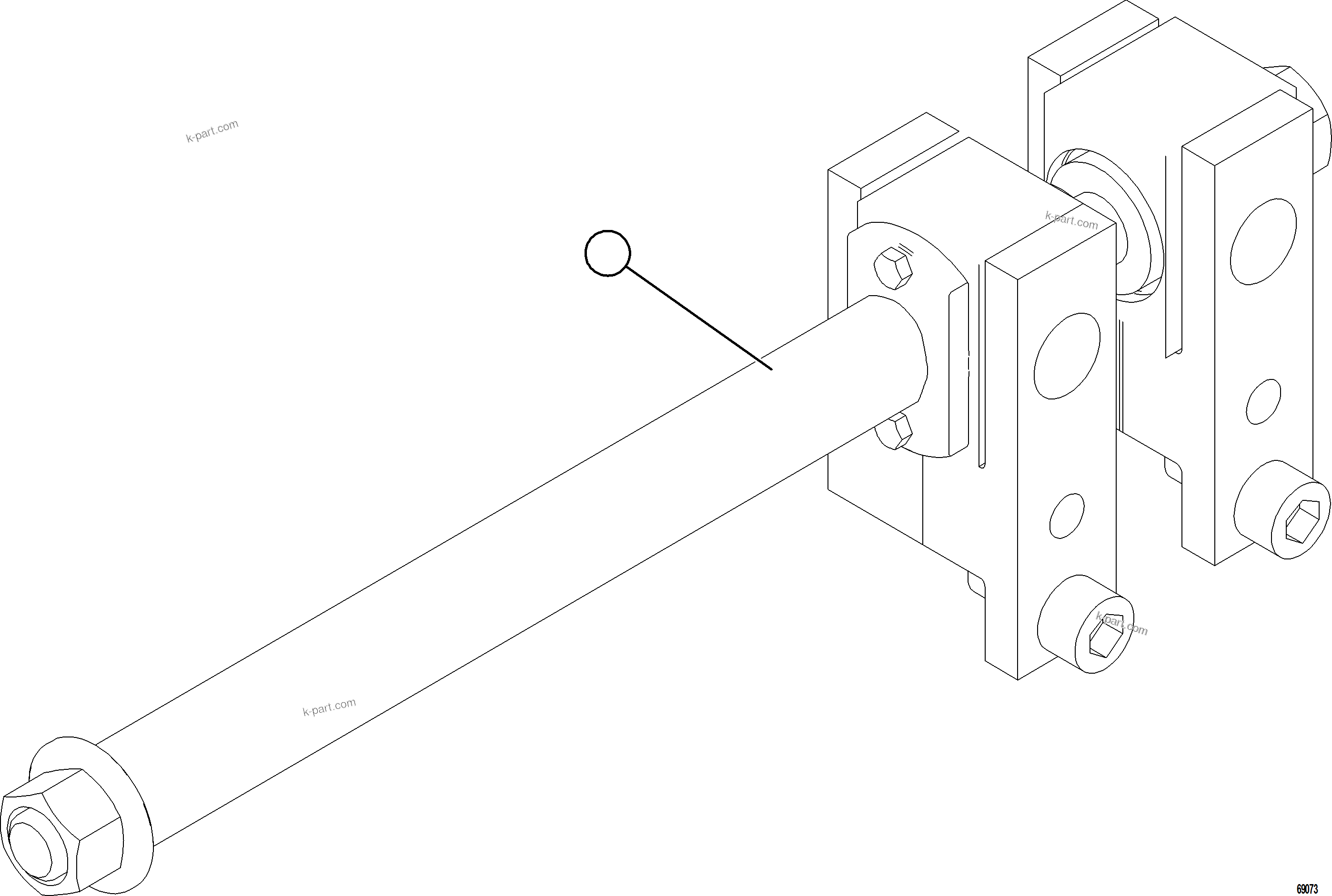 Komatsu parts book diagram for AFE78-EZ 930E-5 S/N A40612,A40614 - A40618  KCH: SMART RIM TOOL