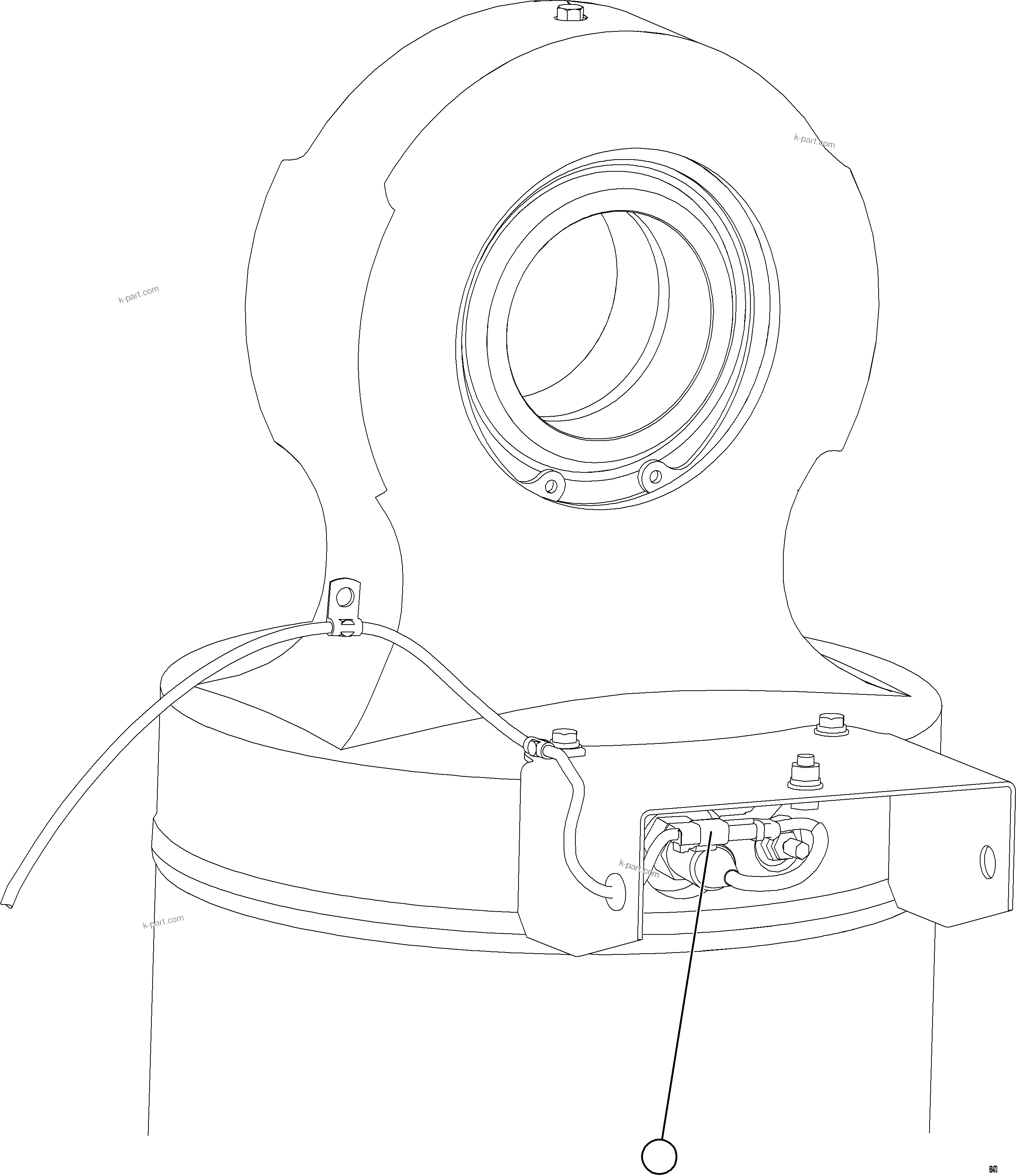 Komatsu parts book diagram for AFE78-FD 930E-5 S/N A40629 - A40631  KSA: PLM PRESSURE SENSOR - REAR SUSPENSIONS    2/3