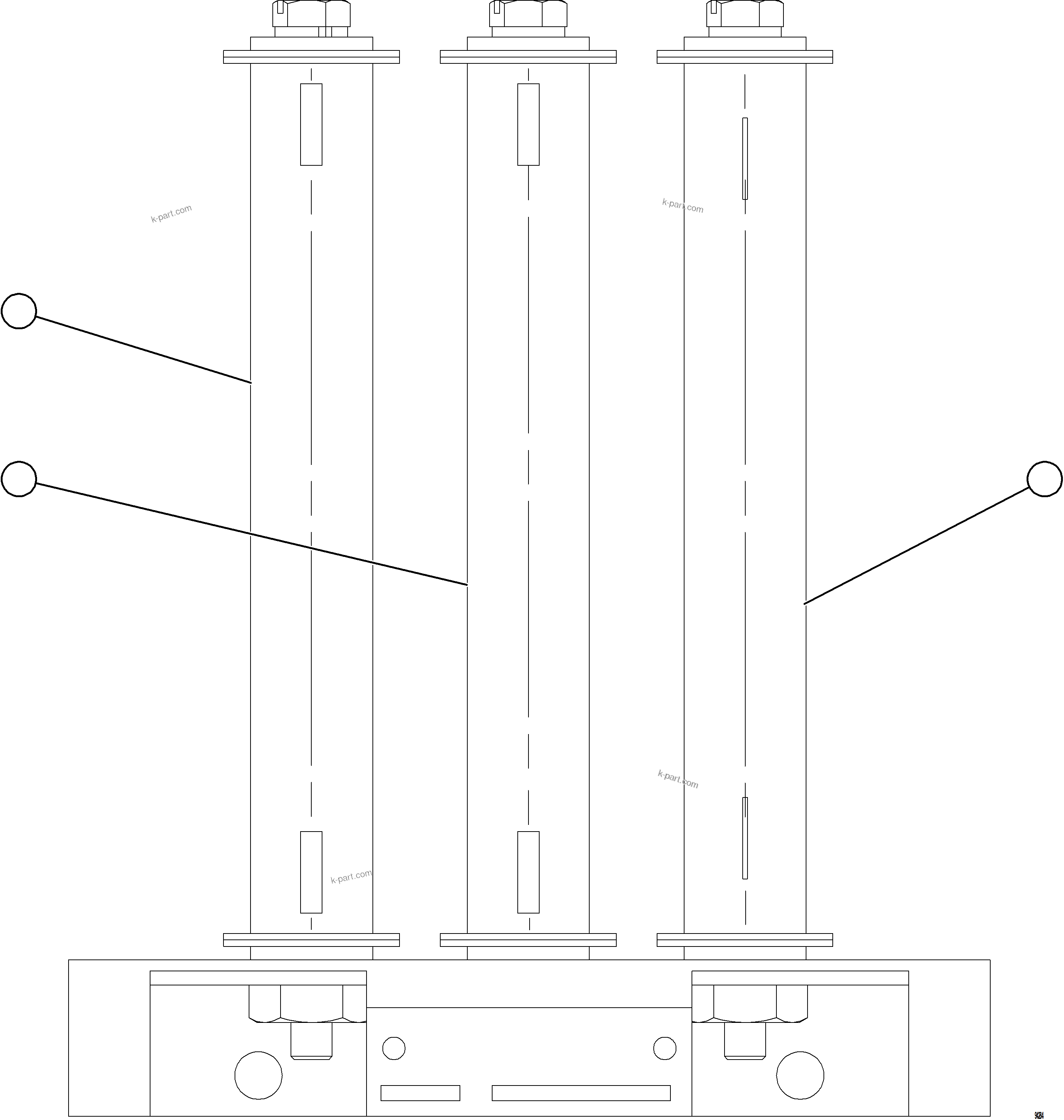 Komatsu parts book diagram for AFE78-FD 930E-5 S/N A40629 - A40631  KSA: CONTROL CABINET    16/20