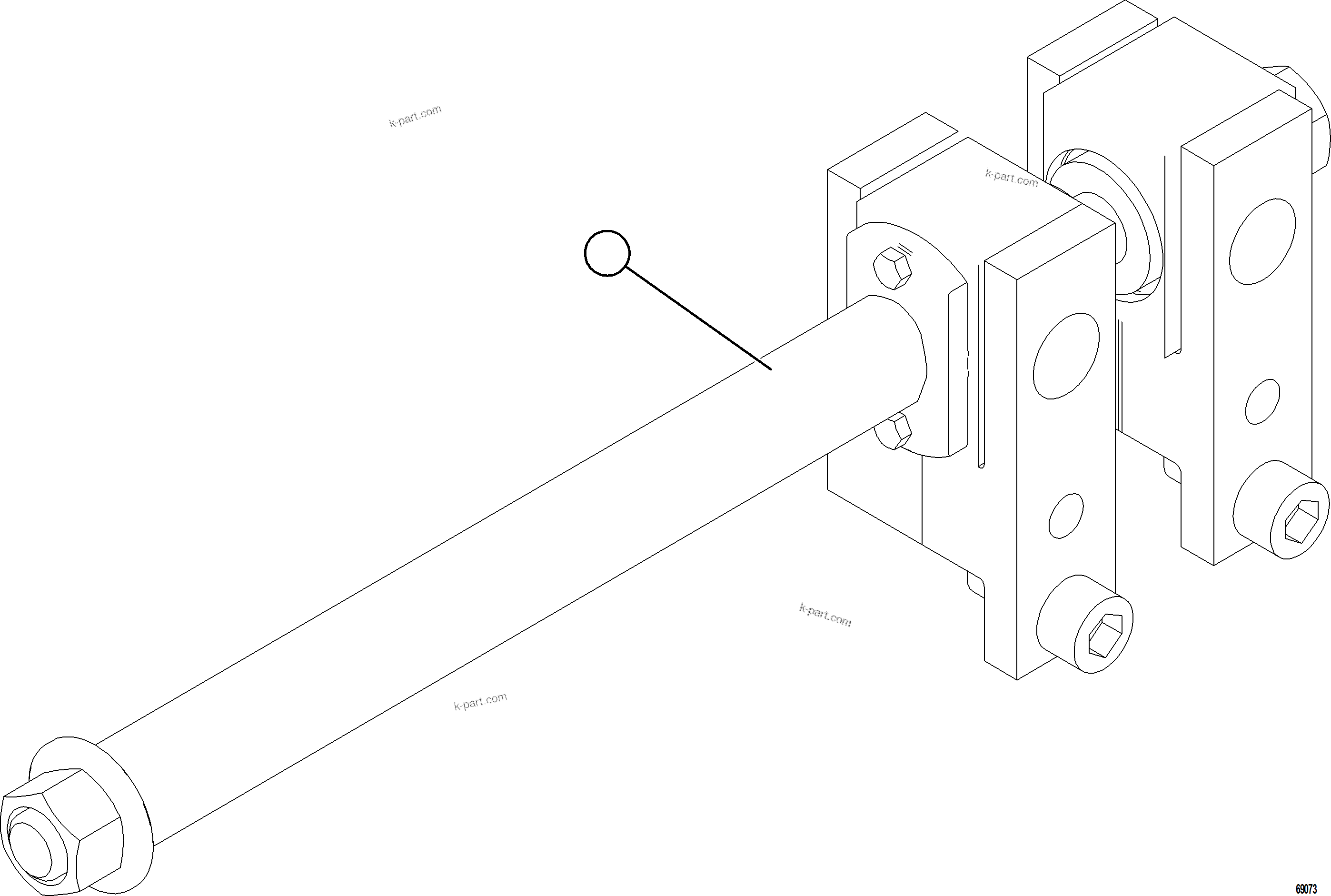 Komatsu parts book diagram for AFE78-FD 930E-5 S/N A40629 - A40631  KSA: SMART RIM TOOL
