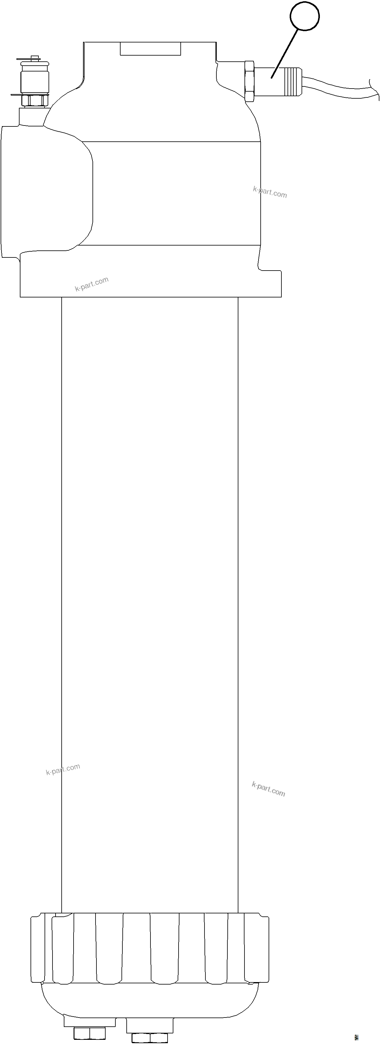 Komatsu parts book diagram for AFE84-P 730E-10 S/N A50051 - A50054  KAL: HOIST FILTER PRESSURE SWITCHES