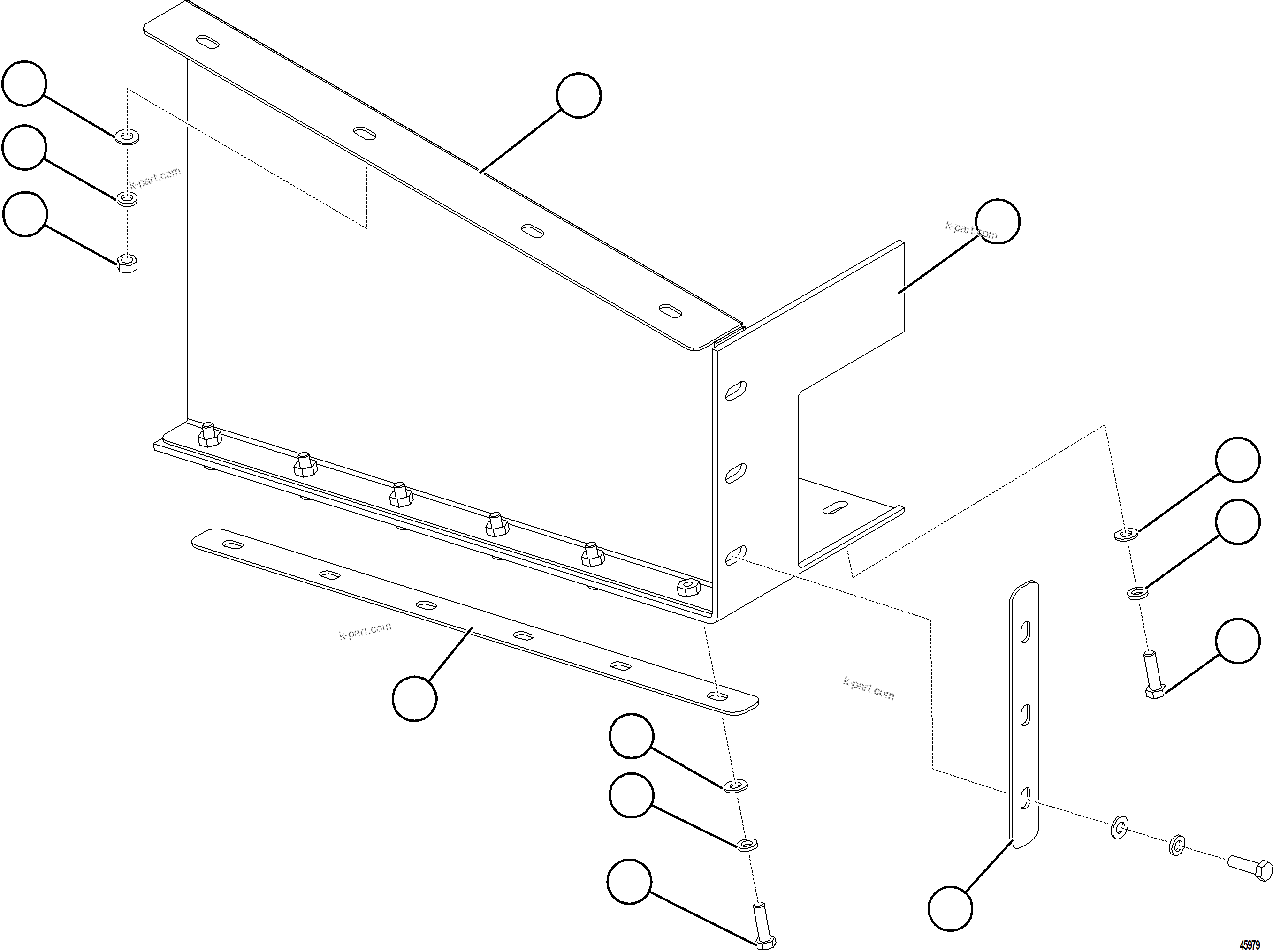 Komatsu parts book diagram for AFE84-R 730E-10 S/N A50056 - A50058  KSA: CAB CONNECTOR MUD FLAPS