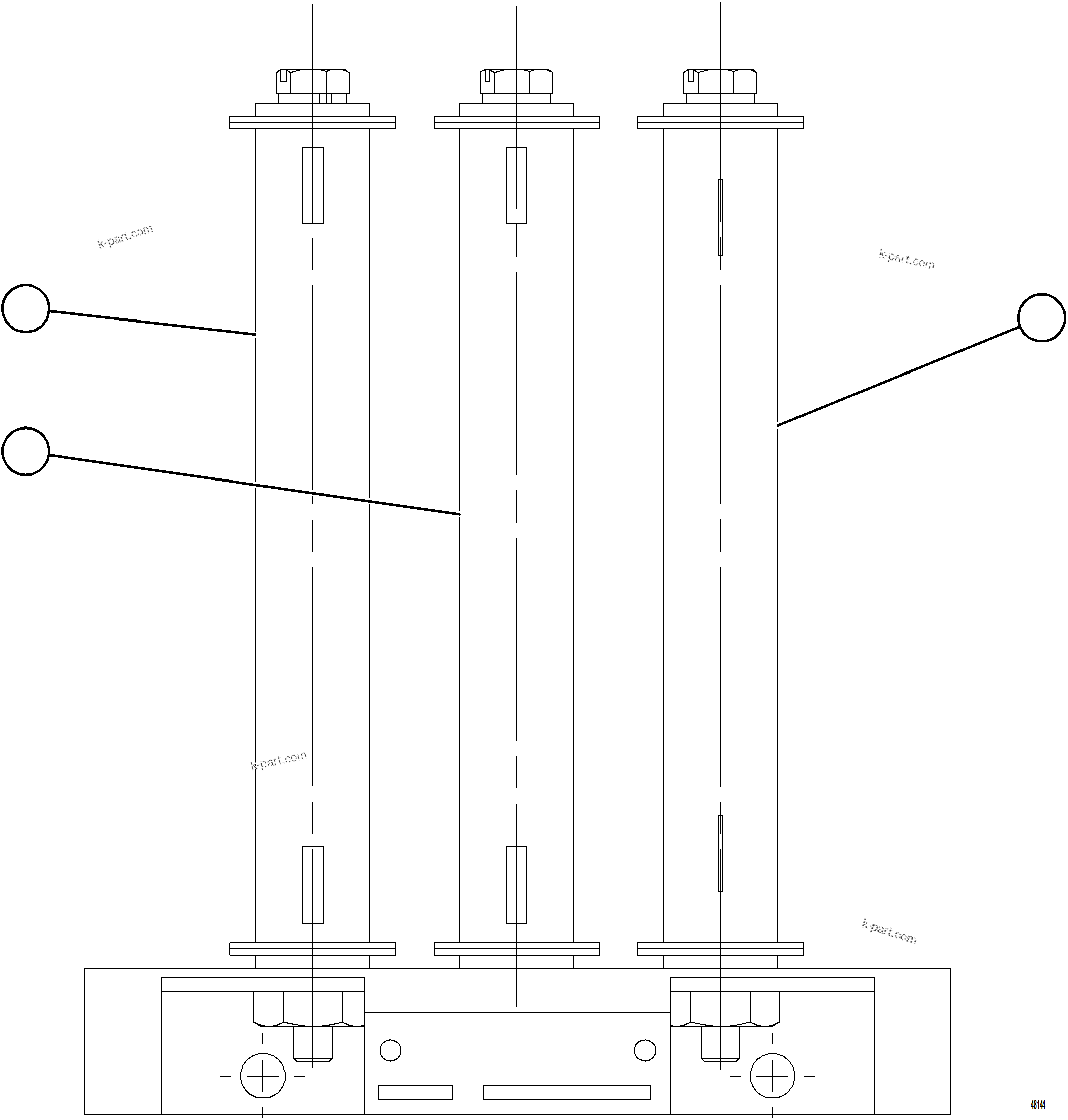 Komatsu parts book diagram for AFE92-D 980E-5SE S/N A60019  KMMP: RESISTOR ASSEMBLY    2/2