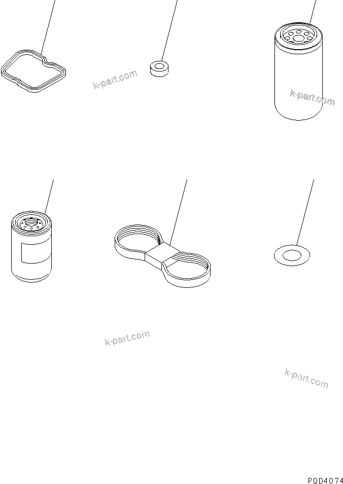 Komatsu parts book diagram for S6D102E-1C-Z S/N 26200929-UP: SPARE PARTS (FOR 35A ALTERNATOR)(#26257386-)