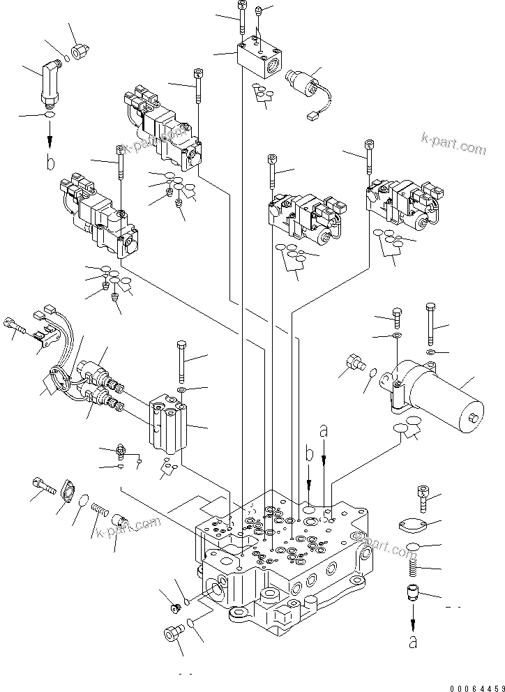 Komatsu parts book diagram for D155A-6 S/N 85001-85076: STEERING (TORQUE CASE) (2/3)(#85001-)