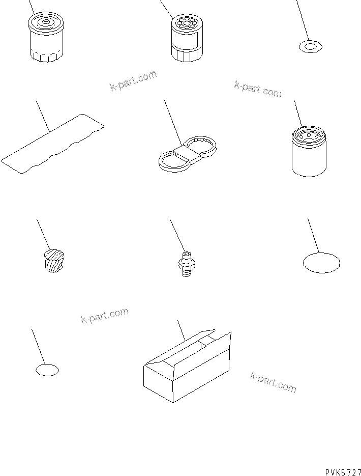 Komatsu parts book diagram for D21A-7T S/N 78604-UP (Trimming Dozer (m/c)): SPARE PARTS(#78852-)