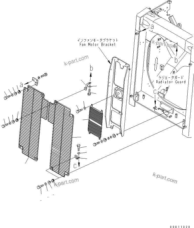Komatsu parts book diagram for D475A-5 S/N 20001-UP (For Alaska Extreme Cold Terrain Spec.): INFAN NET