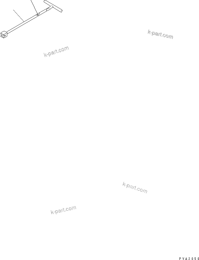 Komatsu parts book diagram for D53A-17 S/N 80001-UP: TOOL (FOR REVERSIBLE FAN)