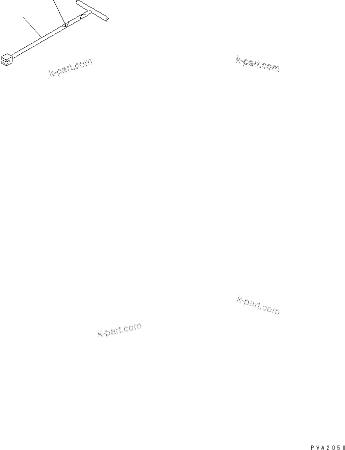 Komatsu parts book diagram for D53P-17 S/N 80001-UP: TOOL (FOR REVERSIBLE FAN)