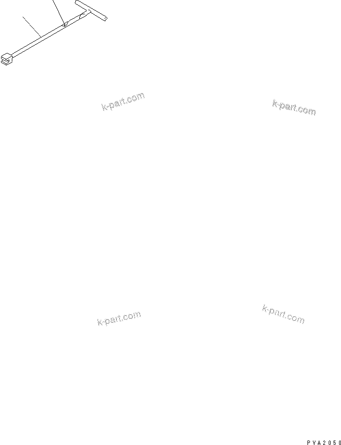 Komatsu parts book diagram for D65EX-12 S/N 60001-60941: TOOL (FOR REVERSIBLE FAN)