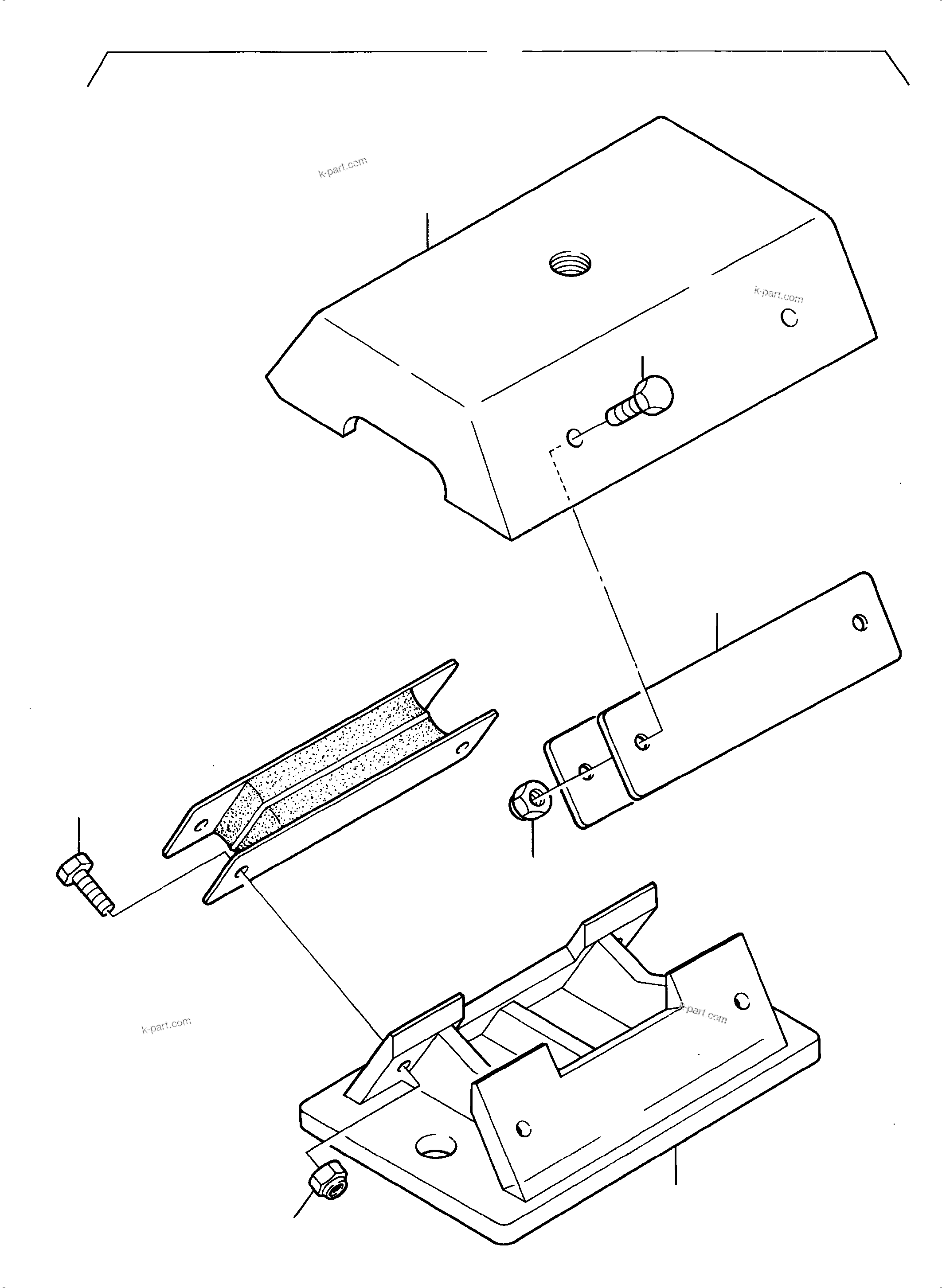 Komatsu parts book diagram for PC3000-6 S/N 06377: O-RING-KIT