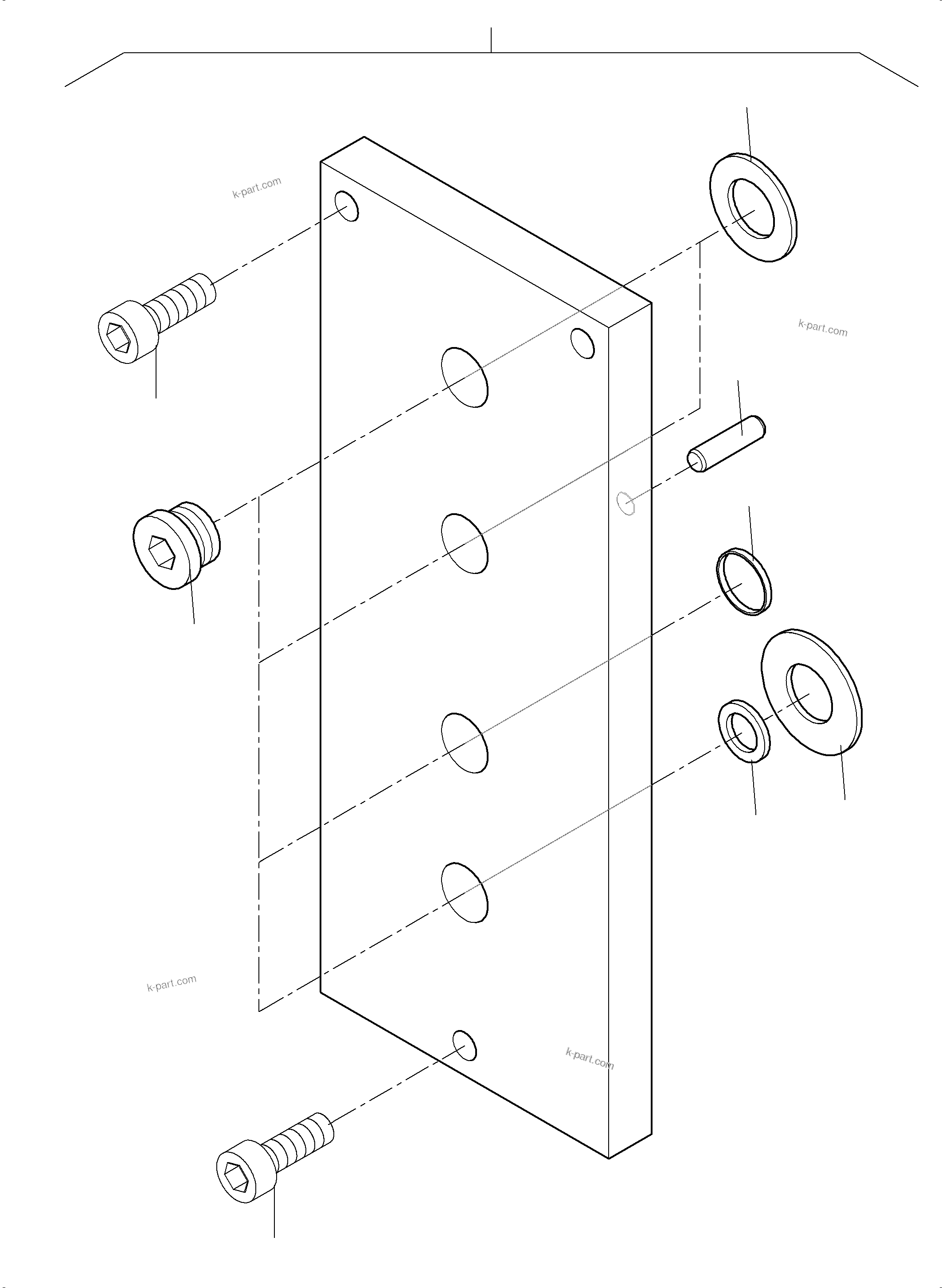 Komatsu parts book diagram for PC4000-6E S/N 08299: VALVE - ERMERGENCY SOURCE