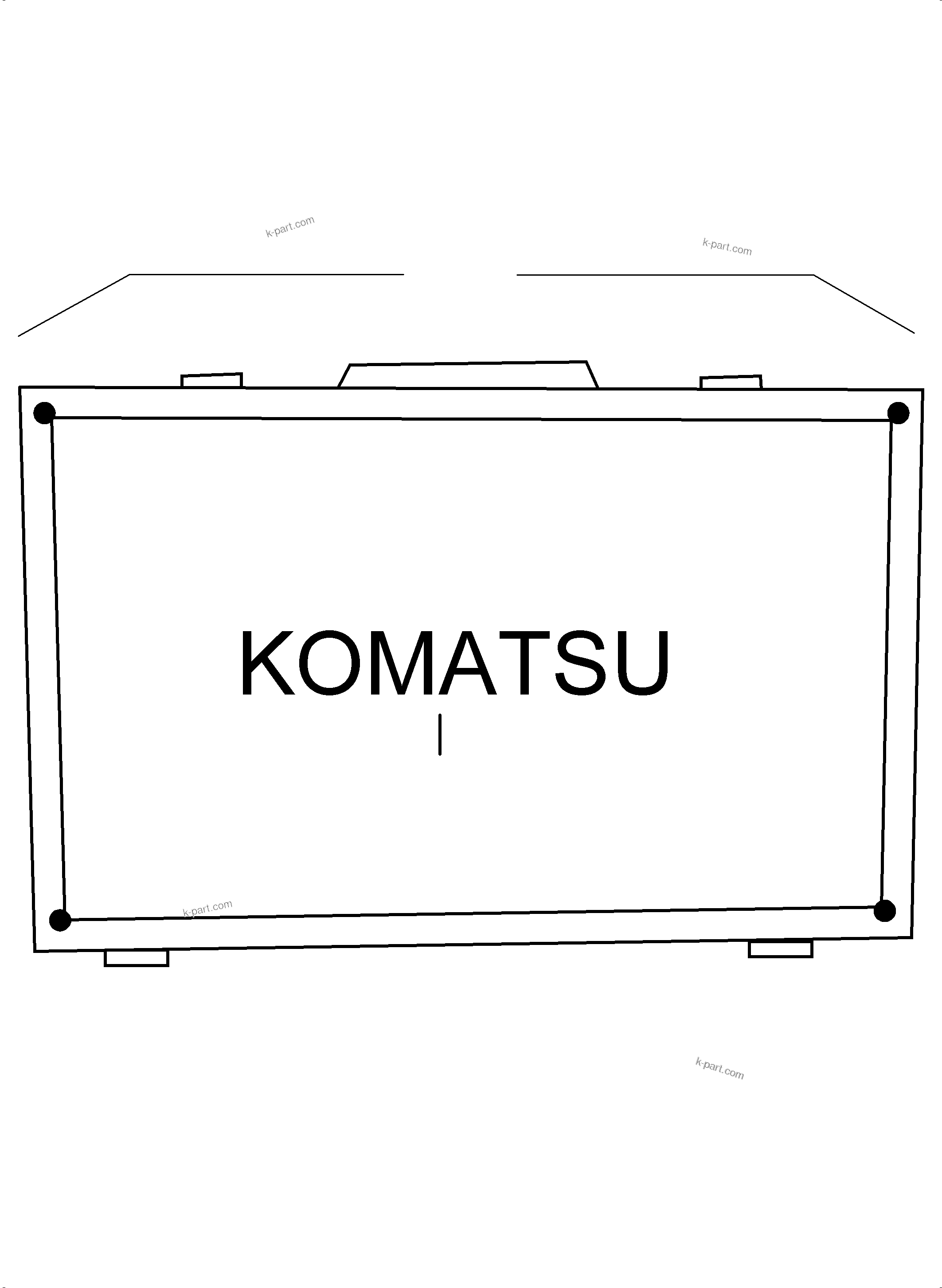 Komatsu parts book diagram for PC4000-11 S/N 08302: UNION KIT