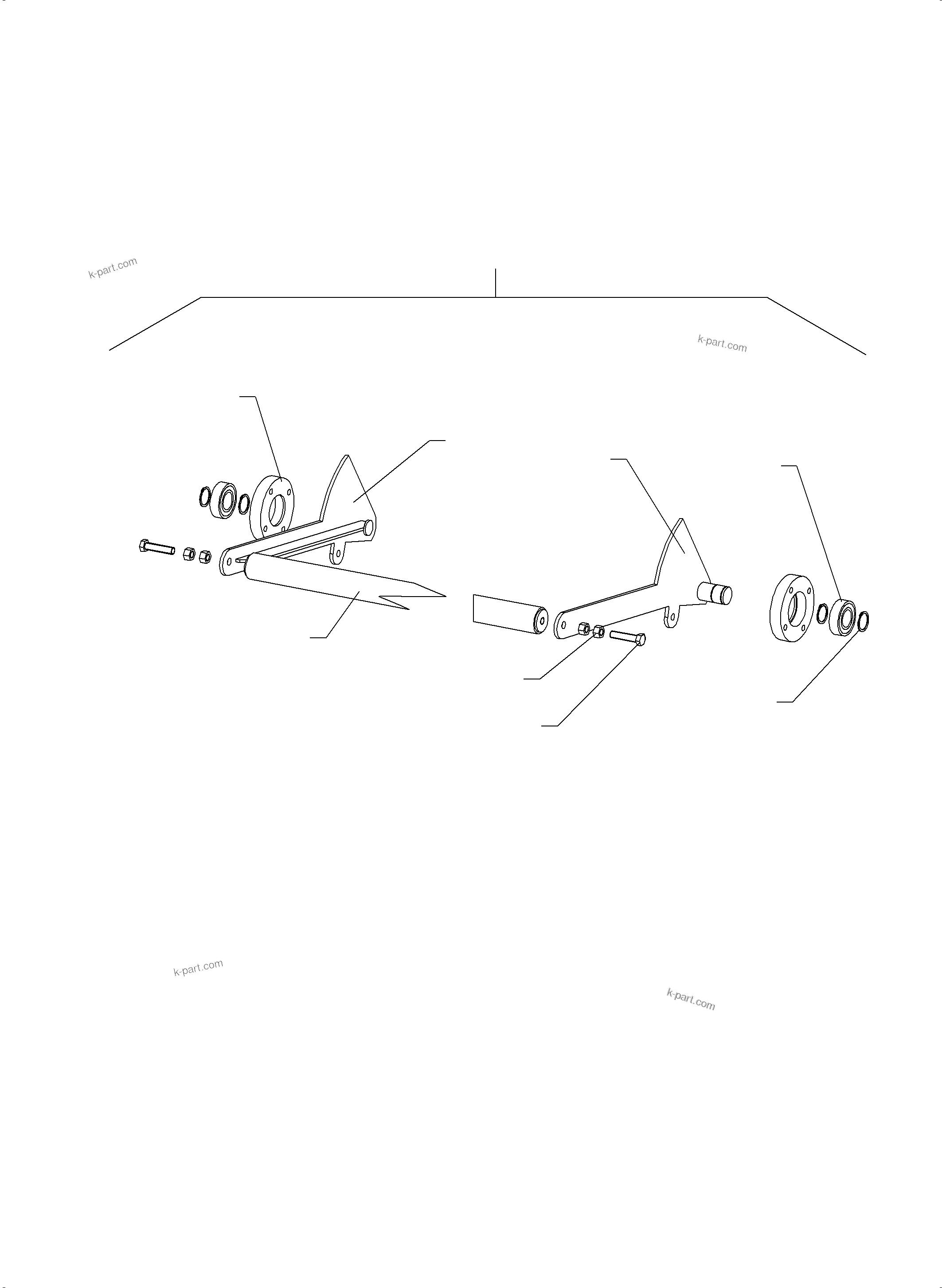 Komatsu parts book diagram for PC5500-6E S/N 15060: AUTOMATIC CUT OFF - CABLE DRUM