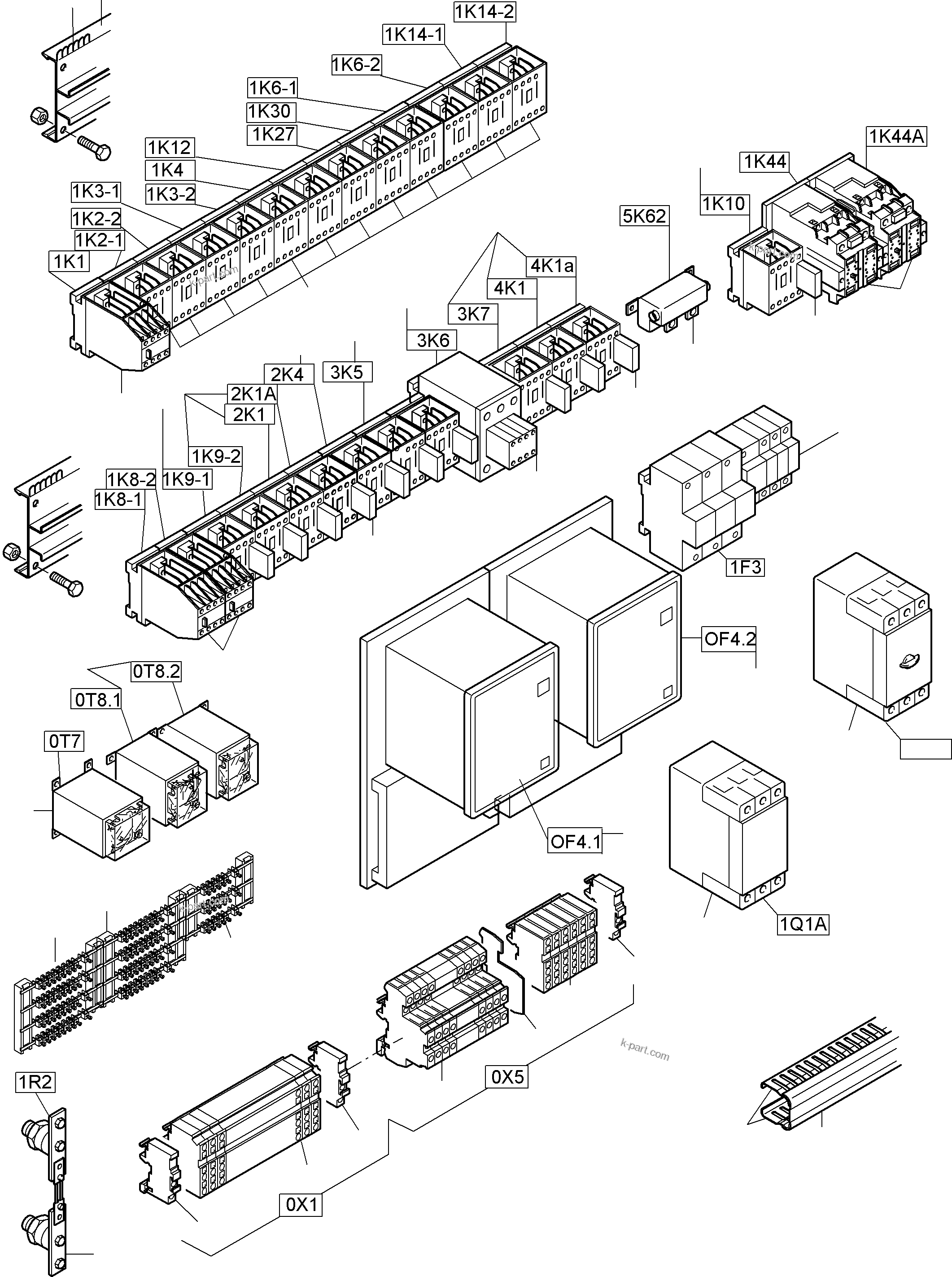 Komatsu parts book diagram for PC5500-6E S/N 15060: MOUNTING PLATE - CAB SUPPORT
