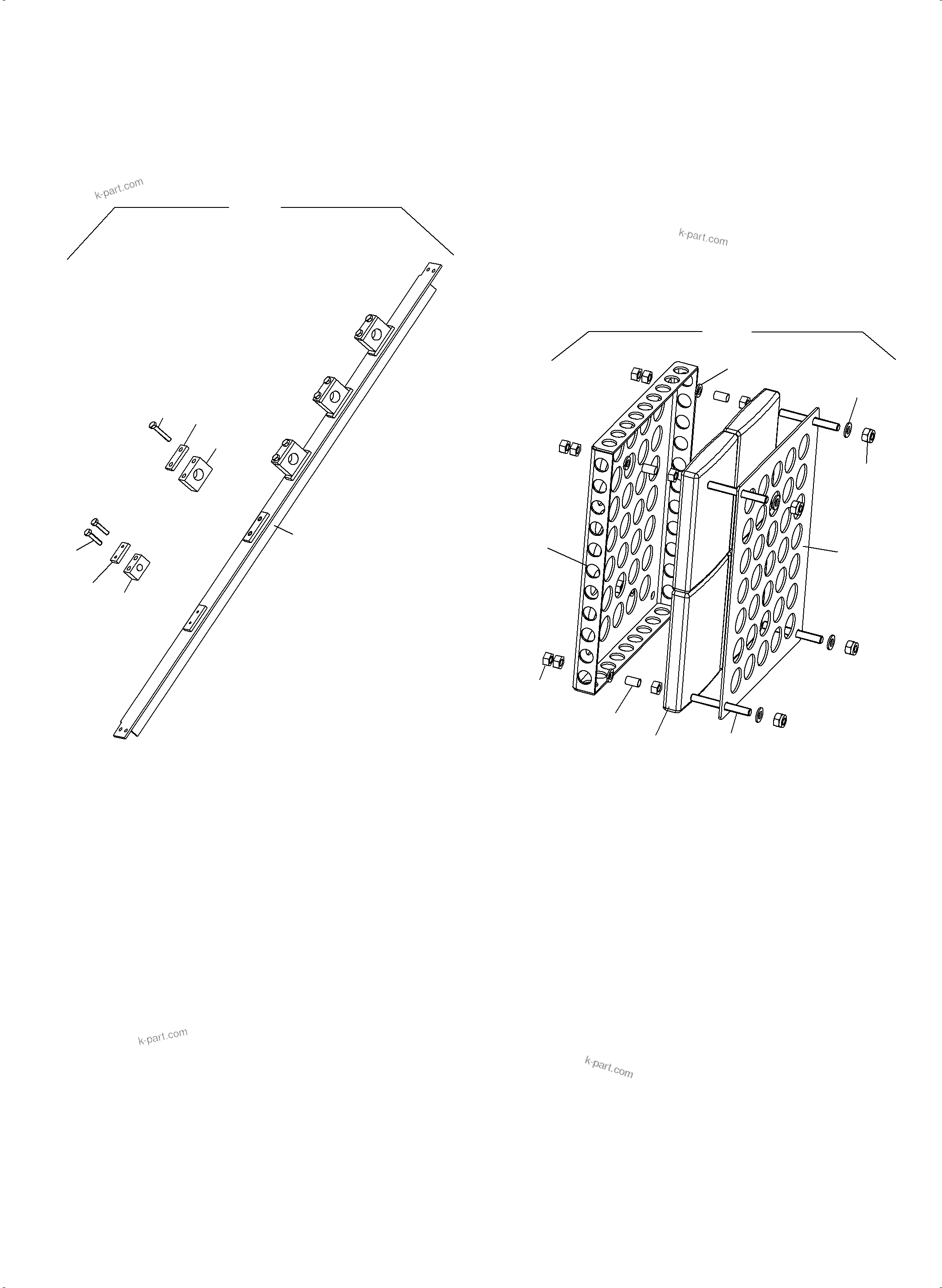Komatsu parts book diagram for PC5500-6E S/N 15124: CABLE DRUM
