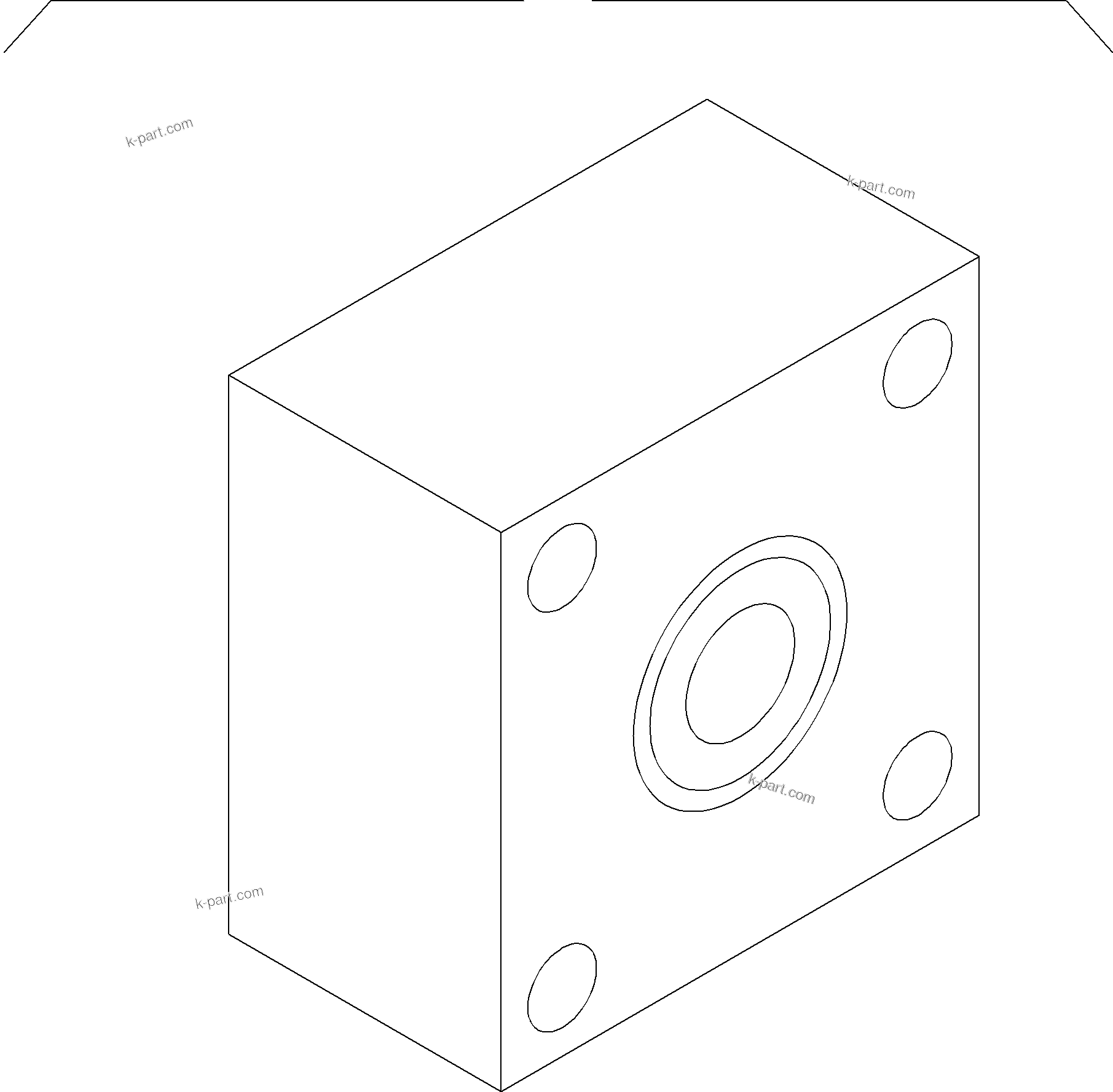 Komatsu parts book diagram for PC3000-6 S/N 46165: OPERATOR'S CAB - GLAZING