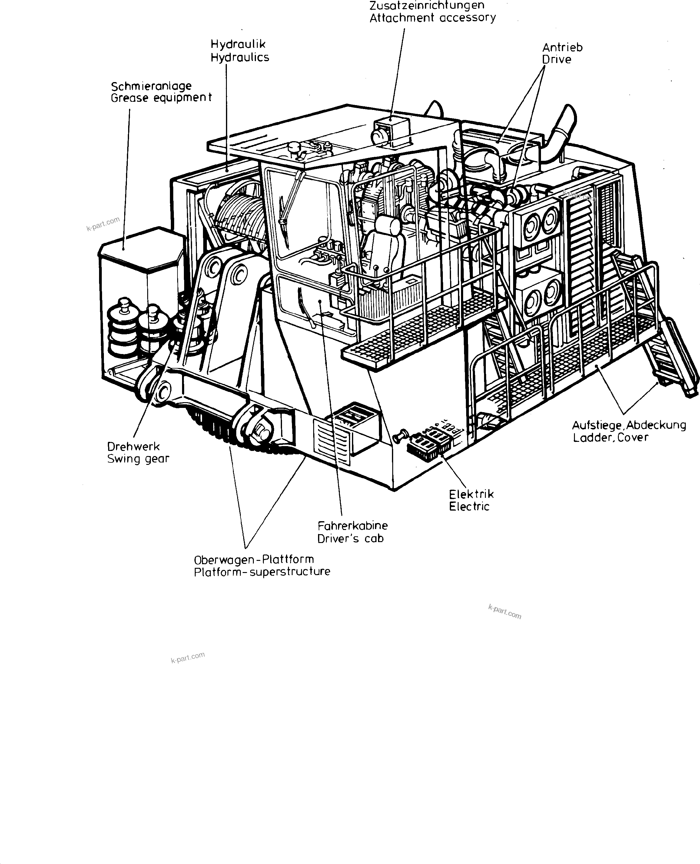 Komatsu parts book diagram for H285 S/N 78099: 
