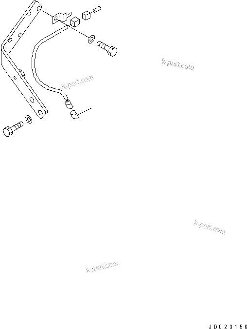 Komatsu parts book diagram for HD465-7R S/N 15001-15351 (W/O EGR): FRONT AXLE (CONNECTOR)(#15001-)