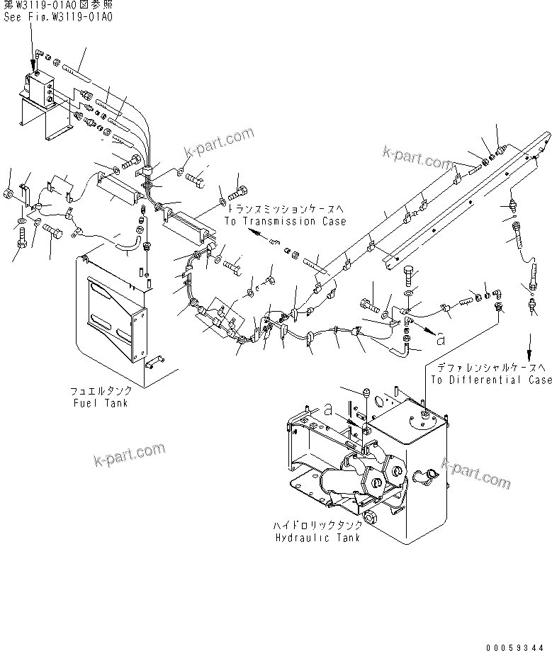 Komatsu parts book diagram for HD465-7R S/N 15001-15351 (W/O EGR): SAND PROTECTION (2/2) (SANDY AND DUSTY SPEC.)(#15001-)