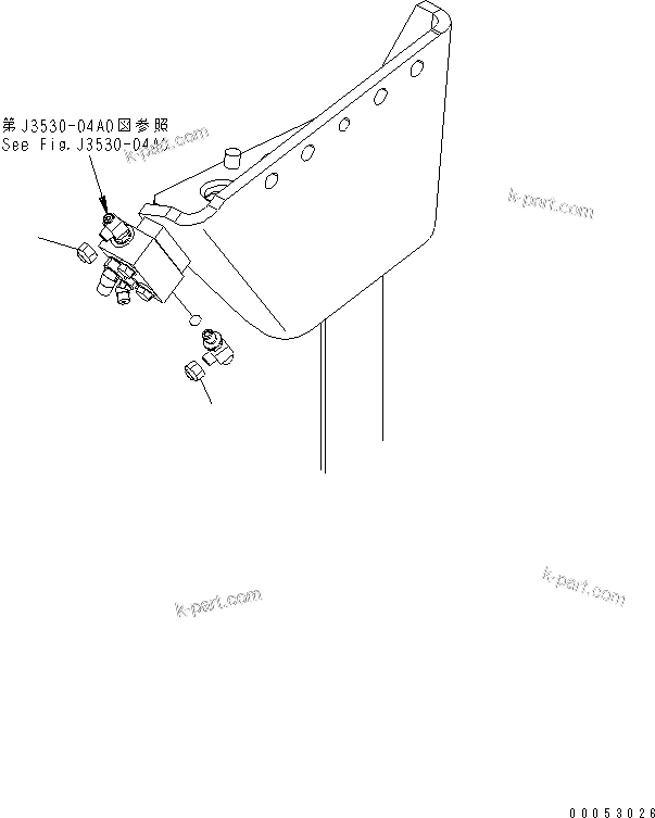 Komatsu parts book diagram for HD785-7 S/N 7001-8172: EXHAUST BRAKE (AUTO SUSPENSION LESS)(#7001-7168)