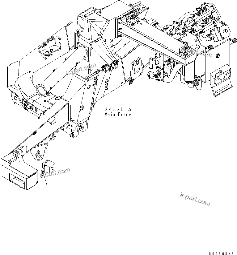 Komatsu parts book diagram for HD785-7 S/N 7001-8172: MARK AND PLATE (OIL QUICK CHARGE) (EU SAFETY REGULATION)(#8159-)