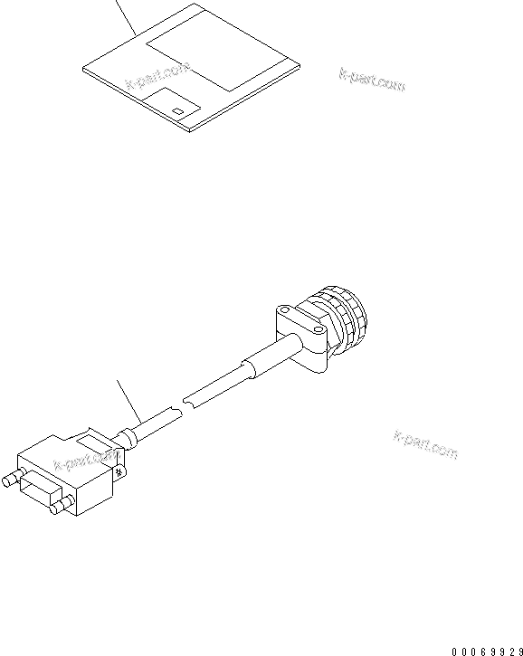 Komatsu parts book diagram for HD785-7 S/N 7001-8172: PAYLOAD METER SOFT(#7001-)