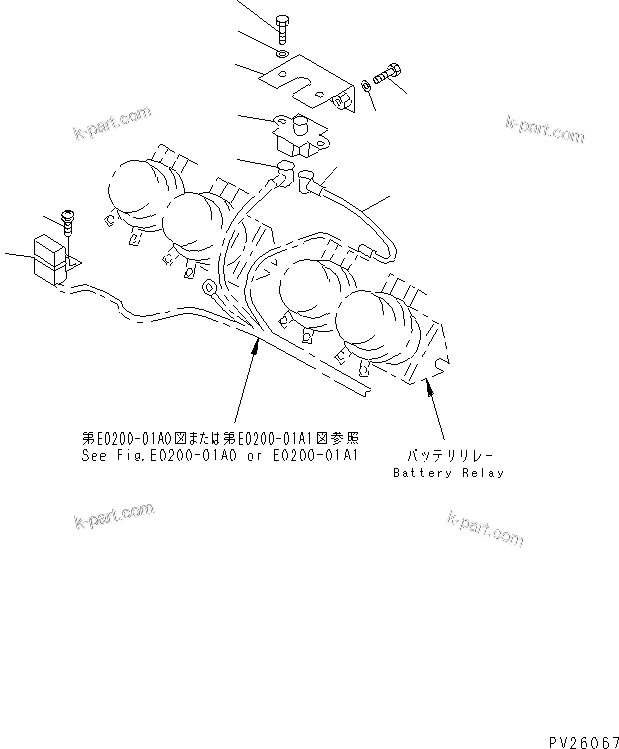 Komatsu parts book diagram for HD985-5 S/N 1021-UP: ELECTRICAL SYSTEM (7/7) (CIRCUIT BREAKER)