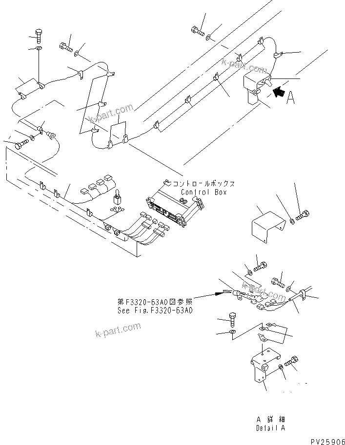 Komatsu parts book diagram for HD985-5 S/N 1021-UP: TRANSMISSION CONTROL