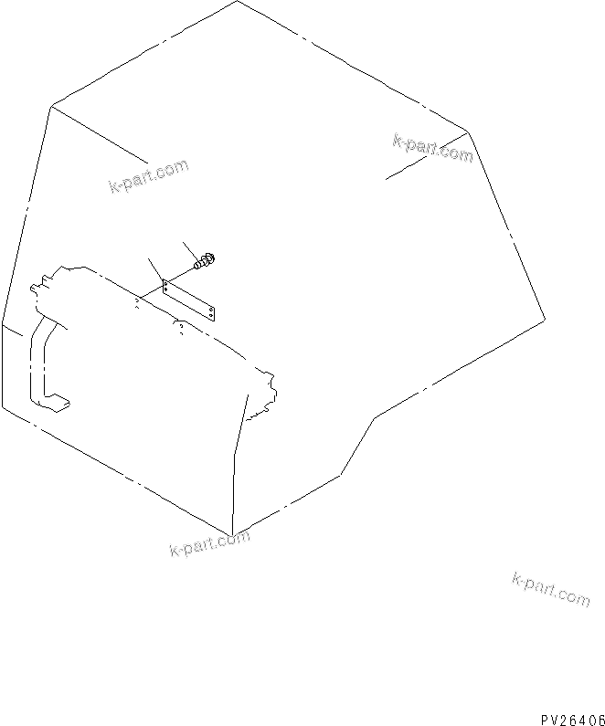 Komatsu parts book diagram for HD985-5 S/N 1021-UP: FLOOR (SWITCH PANEL) (HAZARD LAMP SWITCH 2 SWITCH)