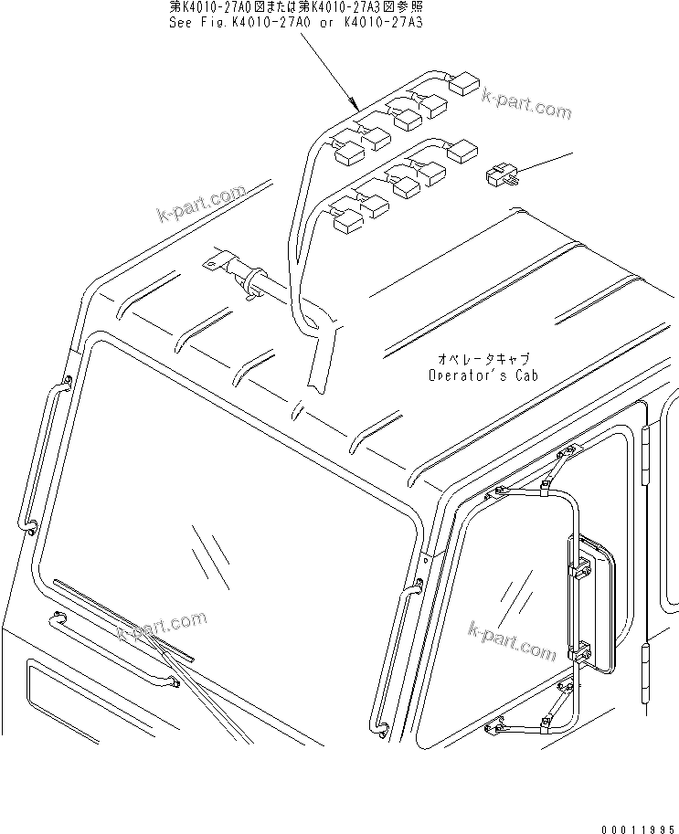 Komatsu parts book diagram for HD985-5 S/N 1021-UP: FLOOR (PMC CONTROLLER) (PMC LESS)