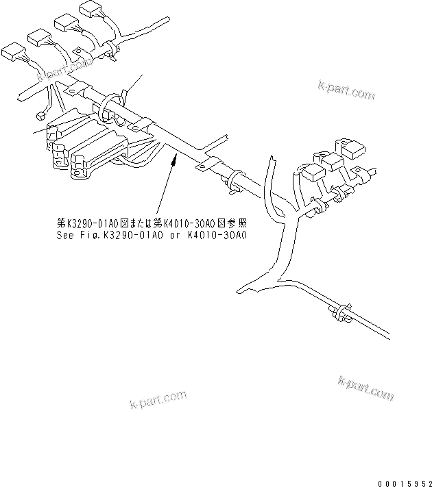 Komatsu parts book diagram for HD985-5 S/N 1021-UP: FLOOR (ROLLOVER CAUTION) (WITHOUT ROLLOVER CAUTION)