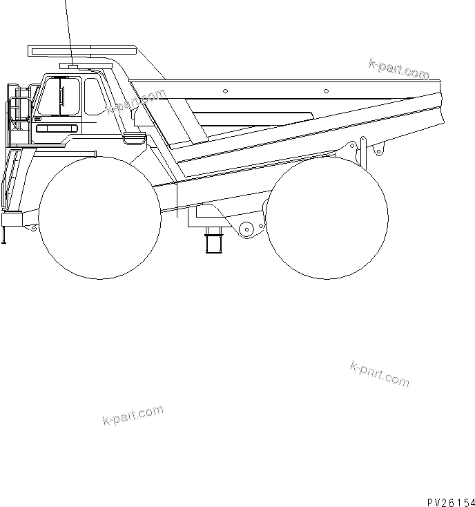 Komatsu parts book diagram for HD985-5 S/N 1021-UP: PLATES (ROPS) (JAPANESE)