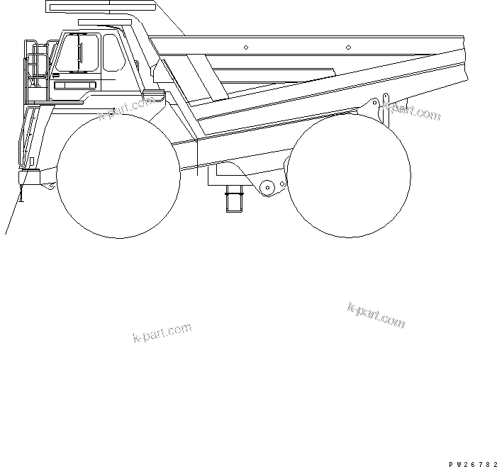 Komatsu parts book diagram for HD985-5 S/N 1021-UP: PLATES (ENGINE COVER) (JAPANESE)(#1046-)