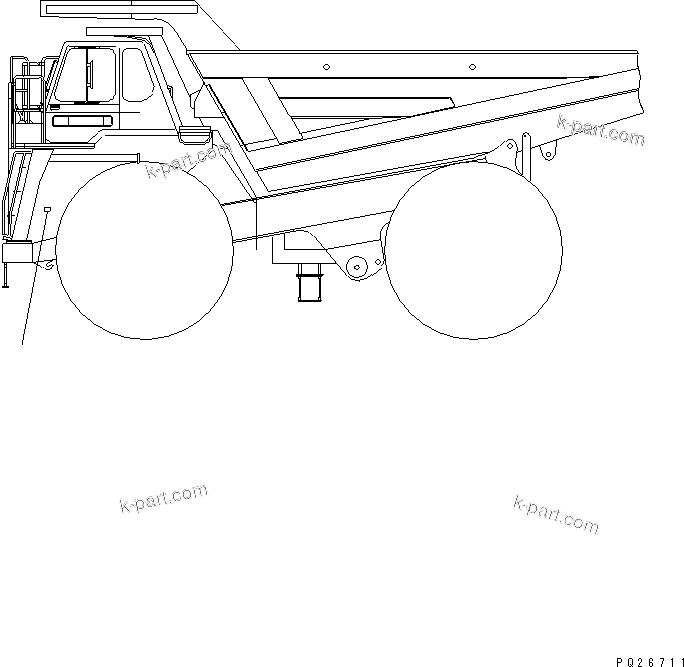 Komatsu parts book diagram for HD985-5 S/N 1021-UP: AIR CONDITIONER RELATED PARTS (4/4)