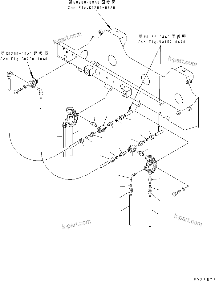 Komatsu parts book diagram for HD985-5 S/N 1021-UP: AUTO RETARDER