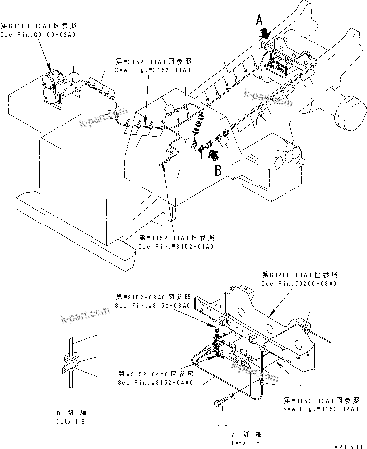 Komatsu parts book diagram for HD985-5 S/N 1021-UP: AUTO RETARDER